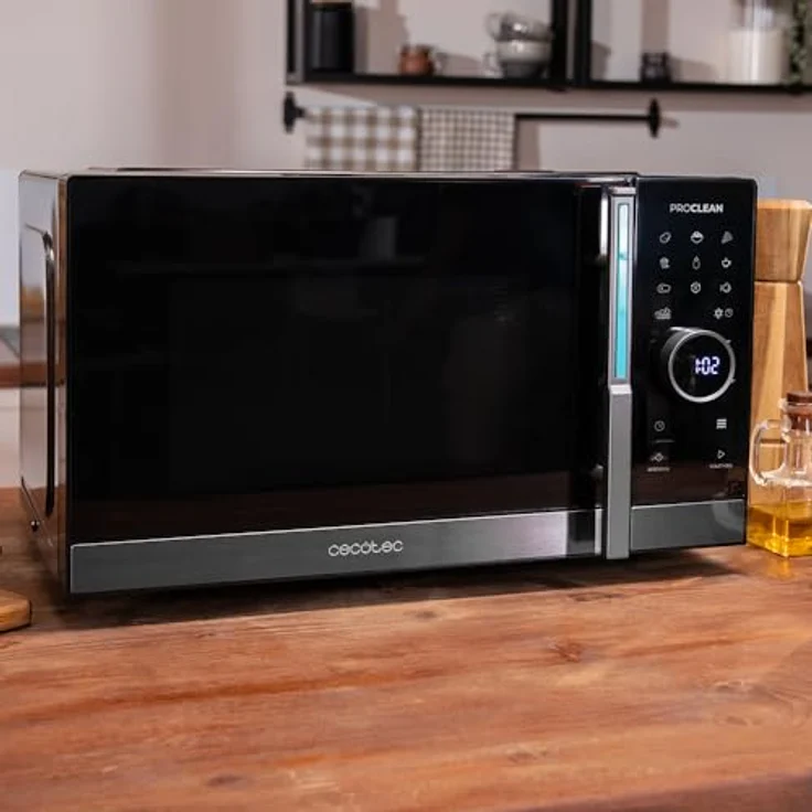 Cecotec Mikrowelle Proclean 6120, 23L mit Grill, Touchscreen und 800 W Leistung – Bild 3