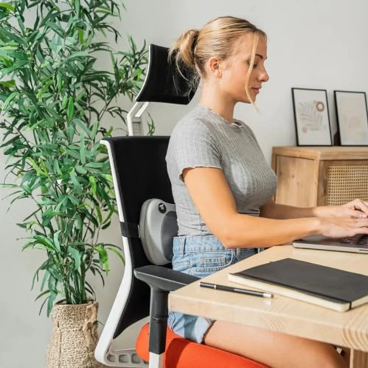 InnovaGoods Kompaktes Shiatsu-Massagegerät, wiederaufladbar mit Infrarot-Wärmefunktion und elastischem Riemen – Bild 4