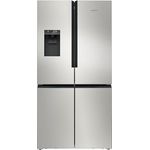 Siemens KF96IAPEA Smarter French-Door Kühlschrank, Edelstahl, 574 l, Eis- und Wasserspender, hyperFresh <0°C>, noFrost