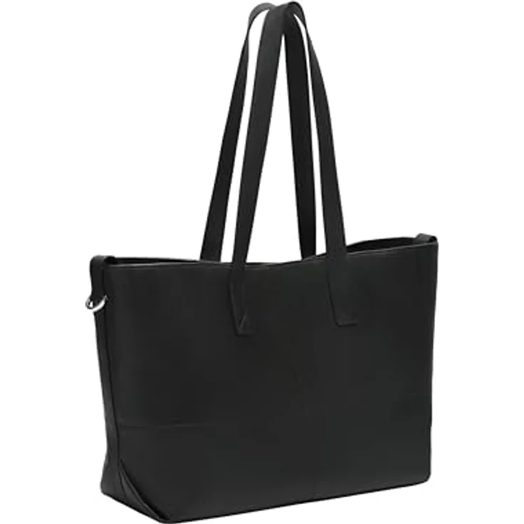 Liebeskind Ariel Shopper Tasche, 100% Leder, 36 cm, schwarz – Bild 3