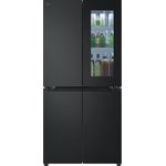 LG InstaView GMV860EPDE, Side-by-Side Kühlkombination mit 530 l, Total No Frost, LINEARCooling, schwarz