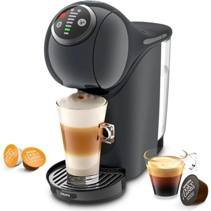 NESCAFÉ® Dolce Gusto® Kapselmaschine KP340B Genio S Plus, Espresso-Boost, inkl. 3 Pakete Nescafé Dolce Gusto White Mocha, schwarz – Bild 2