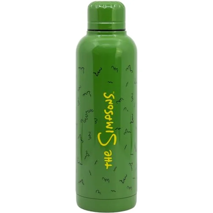Stor Simpsons doppelt isolierte Thermosflasche aus Edelstahl, 515 ml, BPA-frei, offizielles Lizenzprodukt – Bild 4