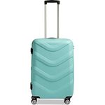 STRATIC Arrow 2 Hartschalen-Koffer Trolley Reisekoffer Rollkoffer 4 Rollen TSA-Zahlenschloss, Größe M, Türkis - Preisvergleich