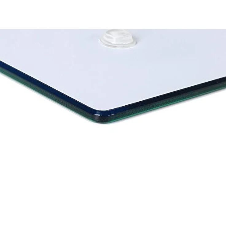Tulup Schneidebrett Spritzschutz Abdeckung Herdabdeckplatte 2x30x52 cm Kochplattenabdeckung Silber Gehärtetes Glas - Metall Schwarz – Bild 5