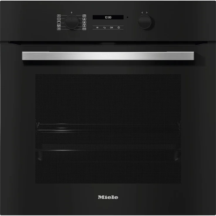 Miele Einbaubackofen H 2766-1 BP 125 Edition, Pyrolyse-Selbstreinigung, AirFry-Funktion, Vernetzung mit Miele@Home, Obsidianschwarz