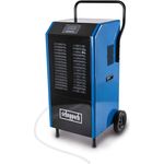 Scheppach Luftentfeuchter DH8000x Bautrockner elektrisch Baustellentrockner | 80L / Tag | 70-100 m² | 1250W & LCD Display | Raumentfeuchter