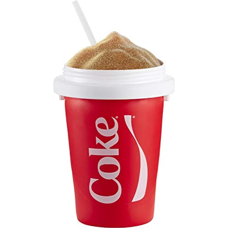 ChillFactor Coca Cola slushy Maker - Reusable slushy Maker Cup, Homemade slushies. Squeeze Cup slushy Maker Kitchen Toys – Bild 5