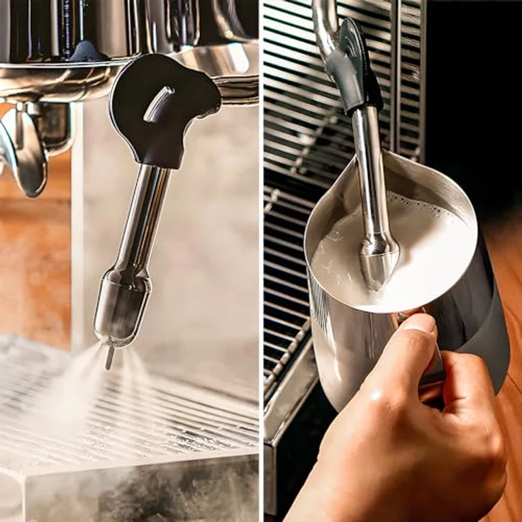 Cecotec Baristeo Classic, Siebträgermaschine mit PID-Steuerung, 15 bar Pumpendruck und 2,5 Liter Wassertank – Bild 9