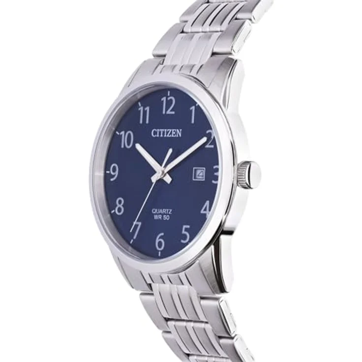 Citizen Armbanduhr Herren Chronograph BI5000 52L,Analoguhr, 39 mm, silber – Bild 3