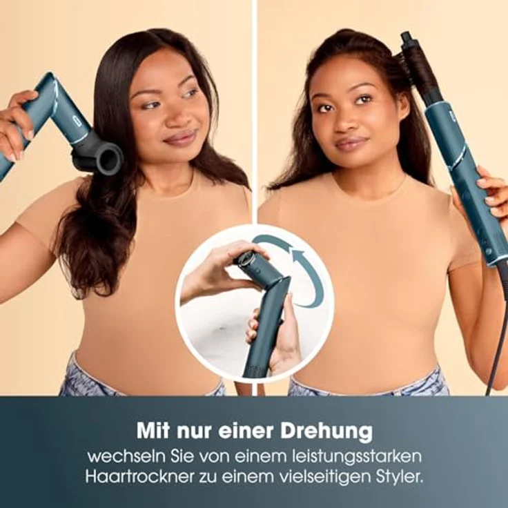 Shark FlexStyle Limited Edition - Teal 5-in-1 Haarstyler & -trockner Geschenk Set HD450TLEU – Bild 2