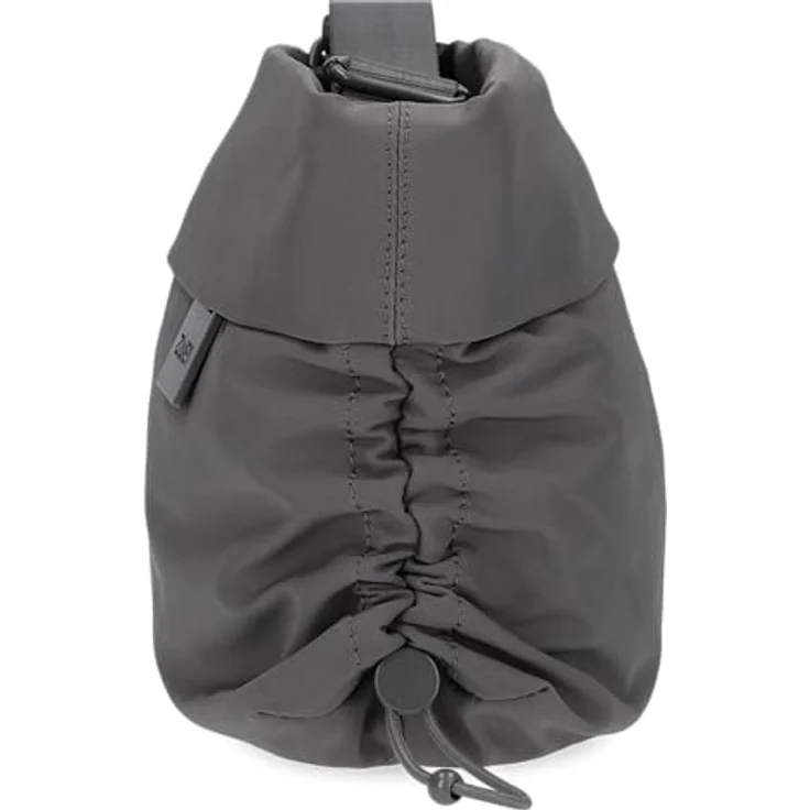 Zwei Amie Umhängetasche 33 cm, grau, 100% Polyester, kompakte Größe 33 cm x 11 cm x 21 cm – Bild 5