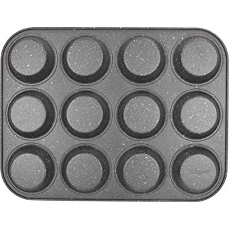 Tognana WR44333PROQ Pizzablech, Antihaftbeschichtung, kratzfest Muffin-Blech 12-Count schwarz – Bild 6