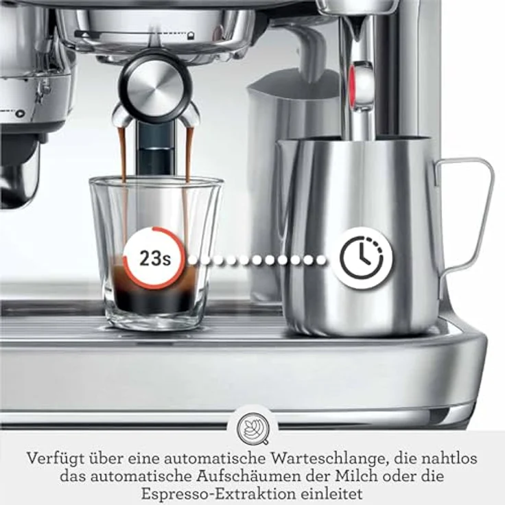 Sage the Oracle Jet Trüffelschwarz Halbautomatische Espressomaschine – Bild 10