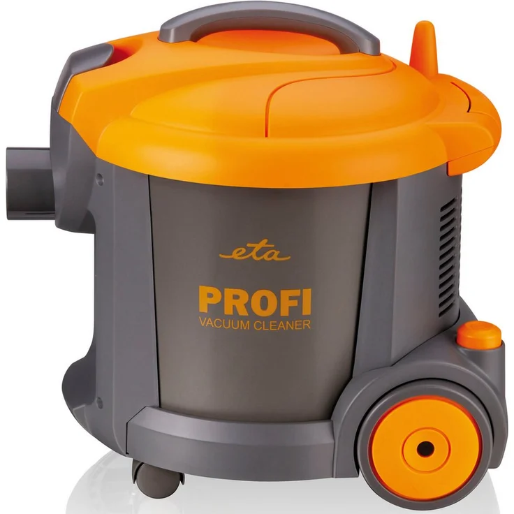 eta Bodenstaubsauger Profi, 890 W mit Beutel, 18 l Staubbeutel, 15 m Aktionsradius, Parkettdüse und 360° drehbare Räder