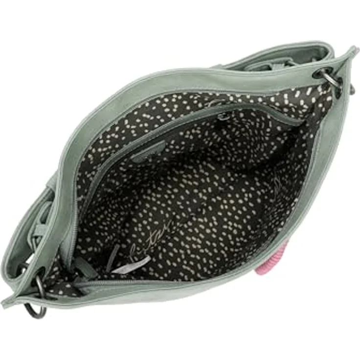 Fritzi aus Preußen Fritzi31N, Handtasche mit mehreren Fächern und Schultergurt, Grün – Bild 3