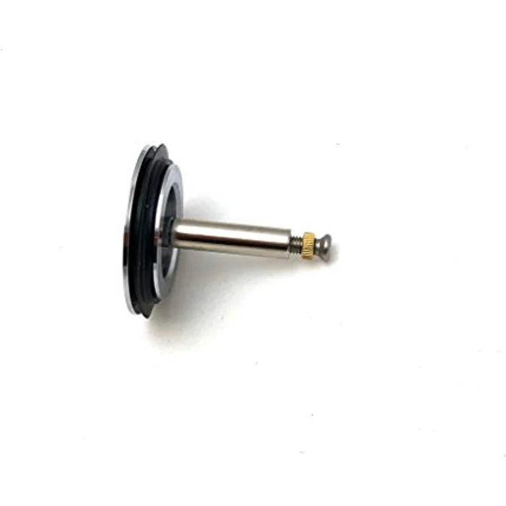 Ventilstopfen 43,8 mm Messing hartverchromt Verschlussstopfen Ablaufstopfen – Bild 8