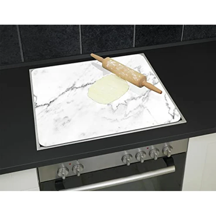 Wenko Multi-Platte Marmor, für Glaskeramik Kochfelder, Schneidbrett – Bild 4