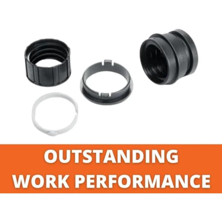 Fein Reparaturset 31345069010, Zubehör für Dustex Saugschläuche Ø 35 mm – Bild 3