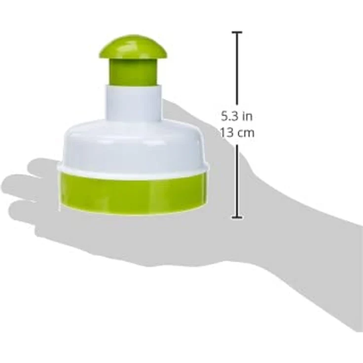 IBILI Hamburgerpresse-Set Clasica, rund, Kunststoff, weiß-grün, 11 x 11 x 10 cm, 2-Einheiten – Bild 5