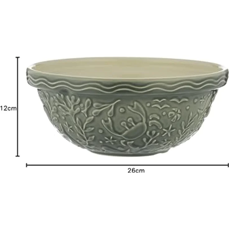 Mason Cash Schale 26 cm grau, NAUTICAL Serie - Schüssel + Schale – Bild 5