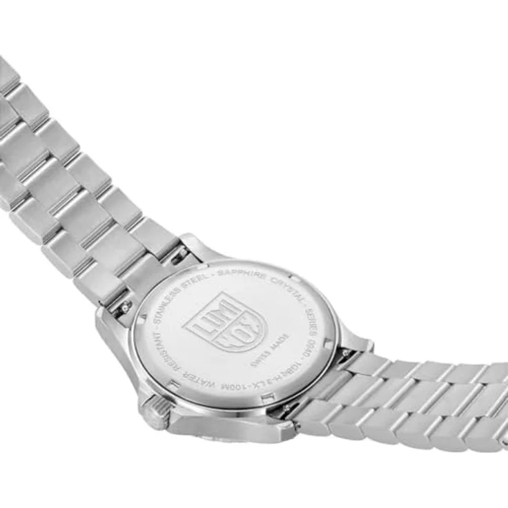 Luminox Herrenuhr Sport Timer Stahl/Grün XS.0957, Schweizer Quarzwerk, Antireflex-Saphirglas – Bild 4