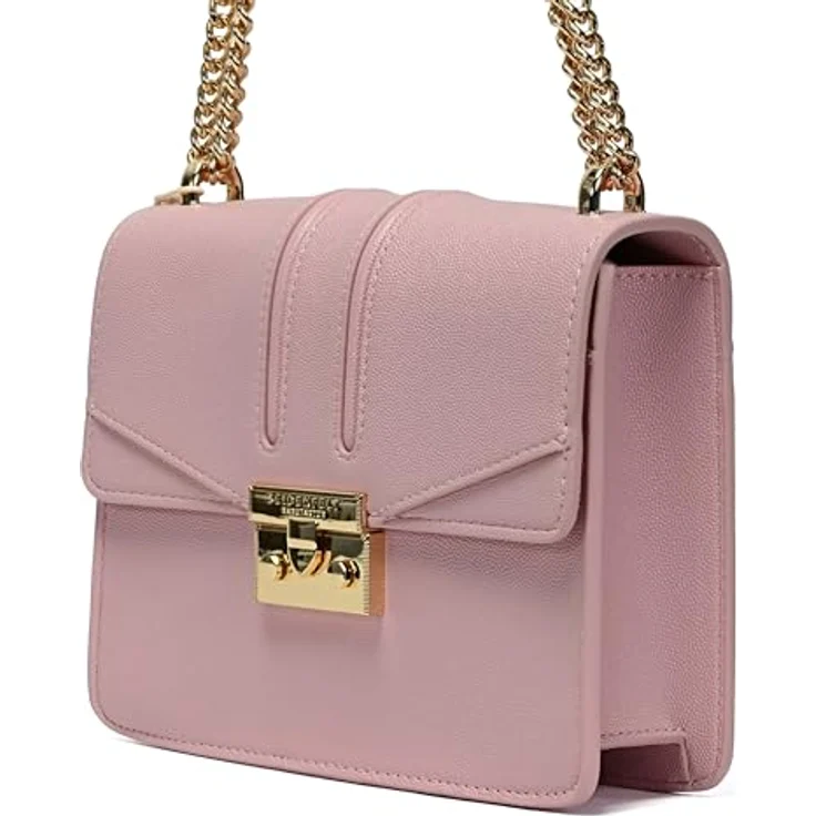 Seidenfelt Roros Umhängetasche 21 cm, rosa, aus 100% Polyurethan, kompakte Form mit optimaler Größe – Bild 3