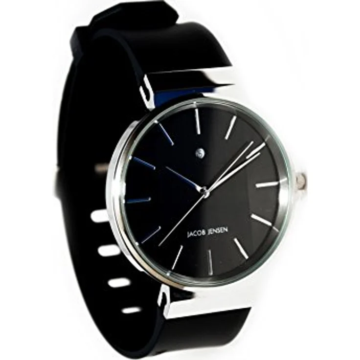 Jacob Jensen Unisex-Armbanduhr Analog Quarz Kautschuk JACOB JENSEN NEW SERIES NO. 738, Zeitmesser – Bild 4