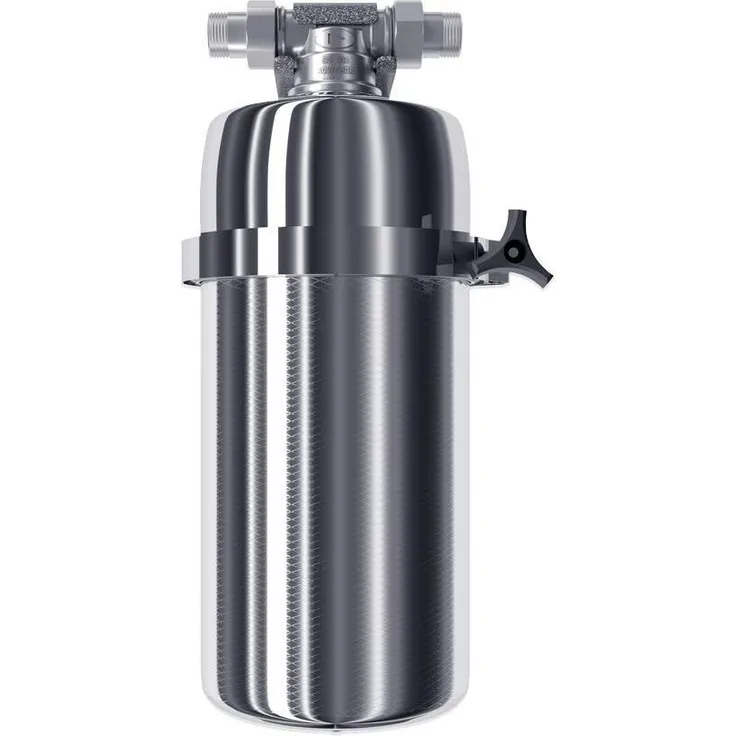 Aquaphor Viking Midi 300 Edelstahl-Filtergehäuse für heißes und kaltes Wasser, 100% V4A, 3/4"AG