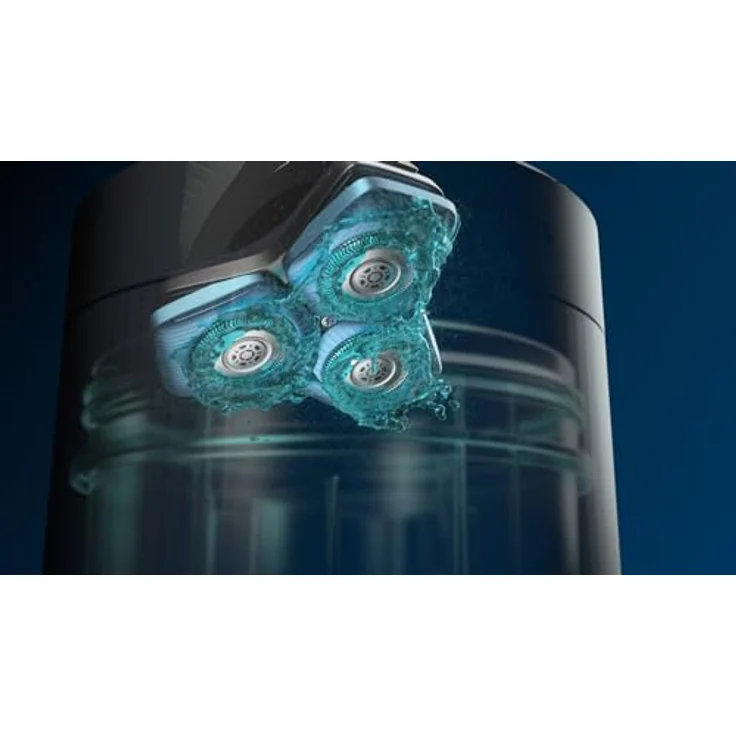 Philips Quick Clean Pod – Philips Reinigungsstation für Herren-Elektrorasierer der Serie 5000, 7000, 8000 und 9000, Reiniger für Herren-Elektrorasierer (Modell QCP10/01) – Bild 3