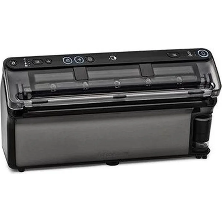 FoodSaver FSV5910 Elite, Vakuumiergerät mit Liquid+ Technologie für flüssigkeitsreiche Lebensmittel, BPA-frei, kompaktes Design