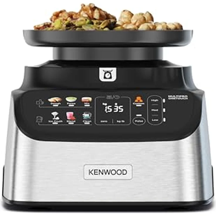 KENWOOD Küchenmaschine FDM73.850SS MultiPro OneTouch - 1000 Watt Standmixer - digitale Waage - silber/schwarz - Preisvergleich – Bild 4