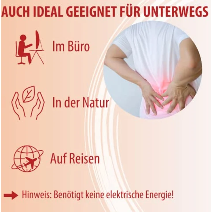 Evolsin Wärmegürtel Evolsin® Wärmegürtel - therapeutische Tiefenwärme bei Rückenschmerzen, 7-tlg. – Bild 6