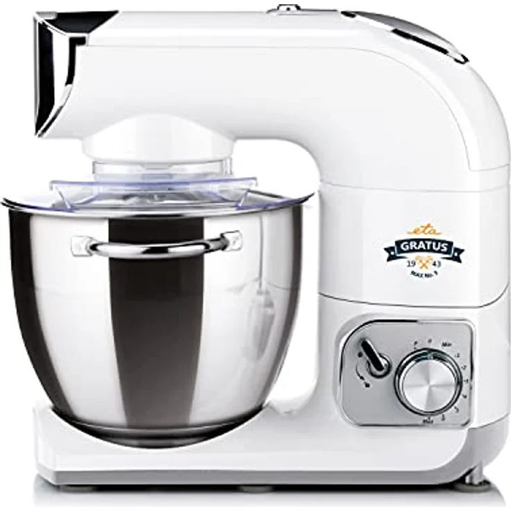 ETA Gratus Max III Küchenmaschine I Vollmetall I XXL Zubehör Paket I 5.5 Liter Schüssel I 1200 Watt Knetmaschine I Rührmaschine – Bild 5