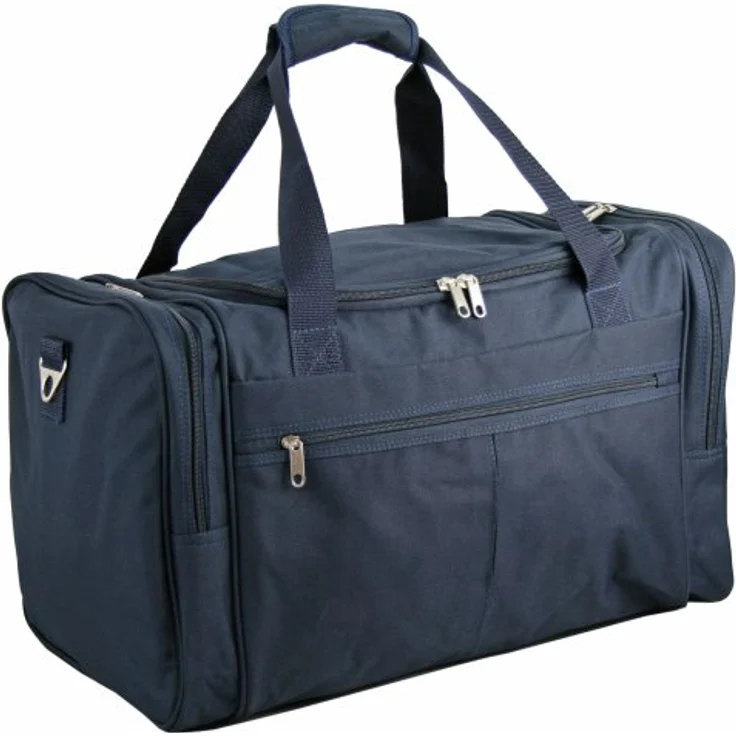 d & n Travel Line 6600 Reisetasche, 51 cm, blau, 100% Polyester – Bild 5