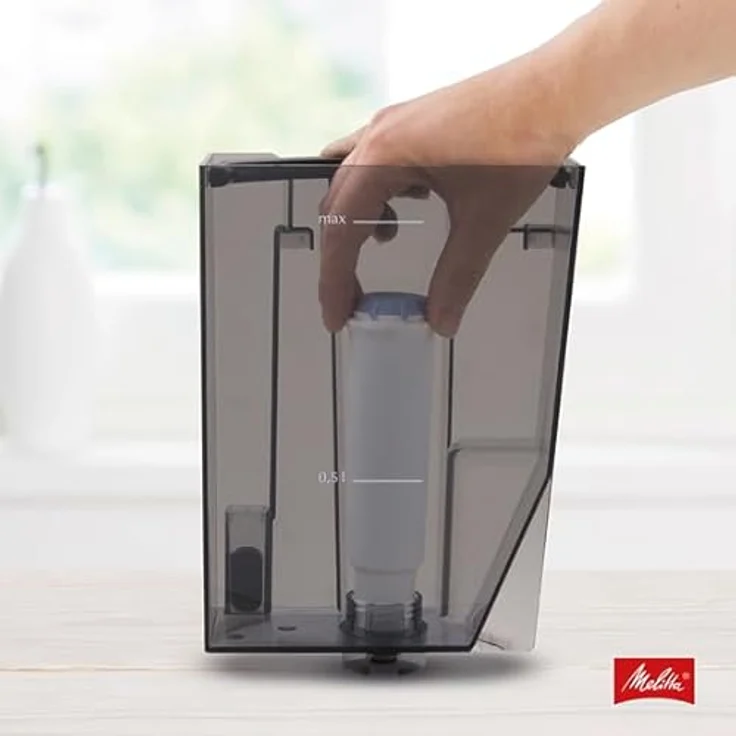 Melitta Wasserfilter Pro Aqua 3-er Set, Zubehör für Kaffeevollautomaten mit Claris System, Schutz vor Kalkablagerungen – Bild 8