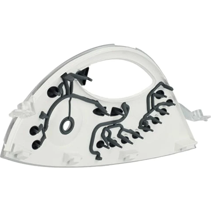 vhbw Bedienfeld Blende kompatibel mit Vorwerk Thermomix TM31 Küchenmaschine - Frontabdeckung, Schwarz, Grau, Weiß, Selbsteinbau, wasserfest, hochwertiges Material – Bild 4