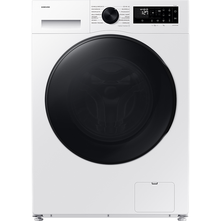 Samsung WD5000D Waschtrockner, EEK: D/A (-10%) mit AI Ecobubble und AI Energy Mode, 9+6 kg Weiß