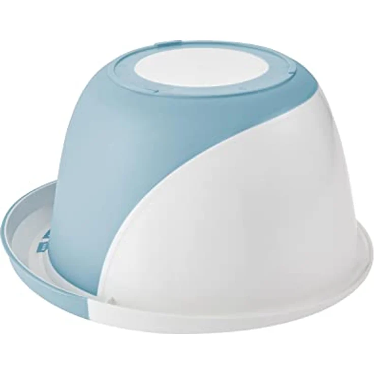 keeeper Rührschüssel mit Anti-Rutsch-Funktion, 3,5 l, Carlotta, Nordic Blue – Bild 3