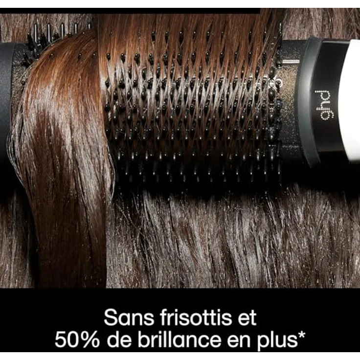 ghd Wet-to-Dry duet blowdry Hair Dryer Brush, 2-in-1 Warmluftbürste mit Heat-Air Xchange Technologie und hitzeresistenter Tasche, weiß – Bild 6