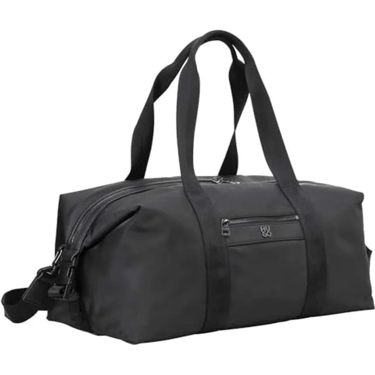 Hugo Quantic Weekender Reisetasche, 47 cm, schwarz aus 100% Polyester