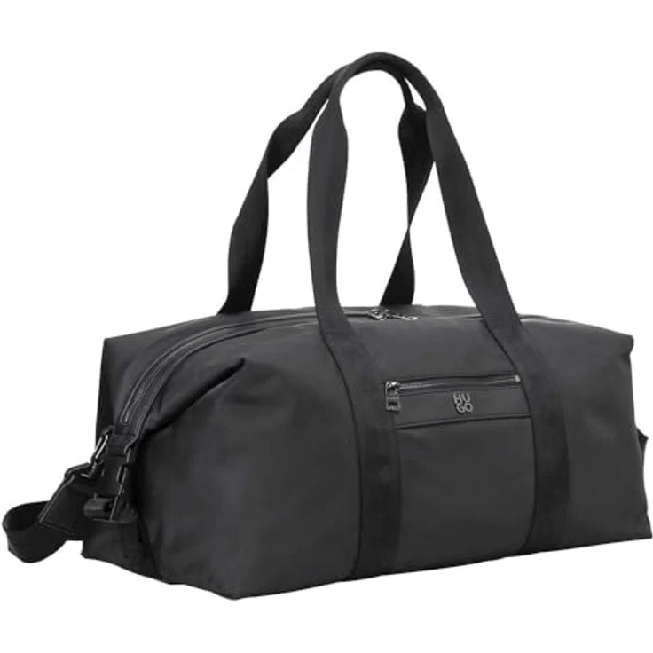 Hugo Quantic Weekender Reisetasche, 47 cm, schwarz aus 100% Polyester – Bild 1