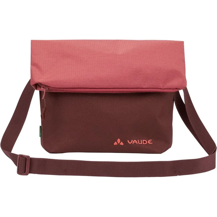 VAUDE Heka II Crossbody Bag, Umhängetasche in Dark Cherry, wasser- und schmutzabweisend, verstellbarer Schulterriemen – Bild 1