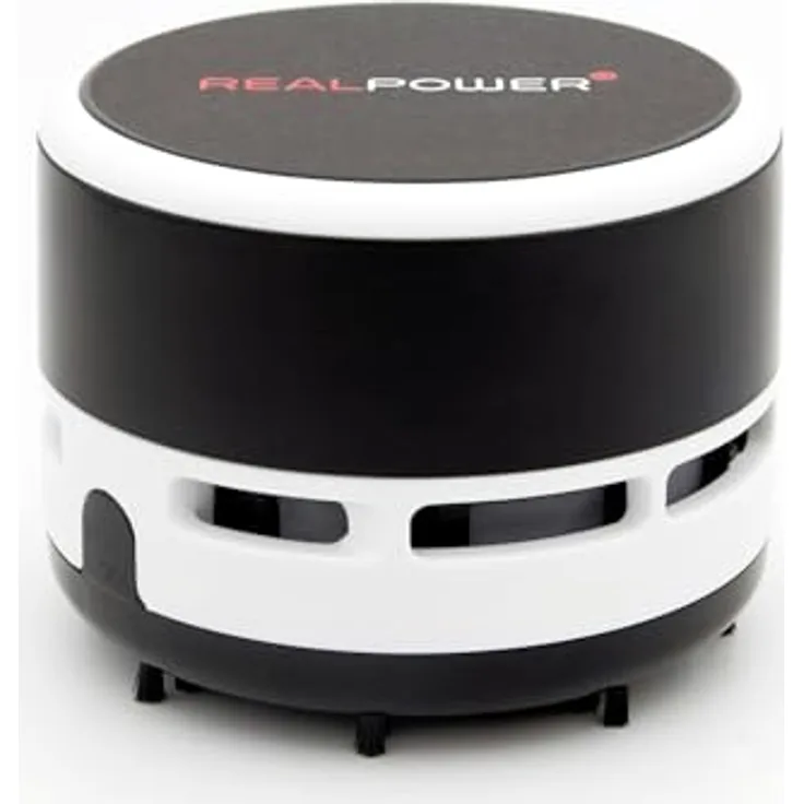 Realpower Mini Hoover-1, Handstaubsauger mit leistungsstarker Saugleistung, mobil und kompakt