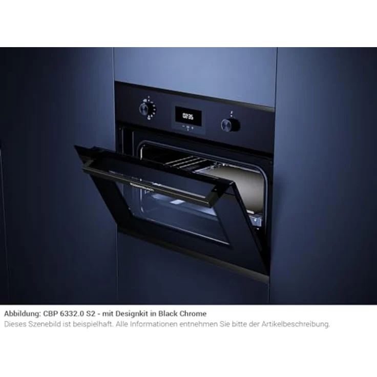 KÜPPERSBUSCH CBP 6332.0 S1 K-Series.3 Pyrolyse Compact Pizza-Backofen Schwarz/Edelstahl mit multitherm plus-Heißluft – Bild 5