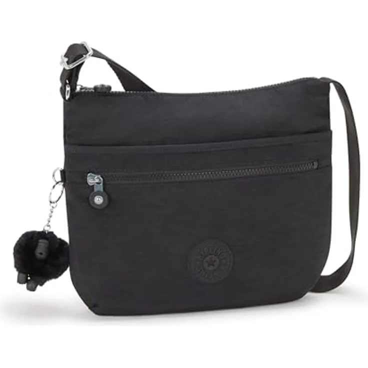 KIPLING Umhängetasche Kipling K19911 Arto M Schultertasche, Kipling-Affe, Ultra leicht & wasserabweisend, 6 Liter, Schwarz – Bild 6