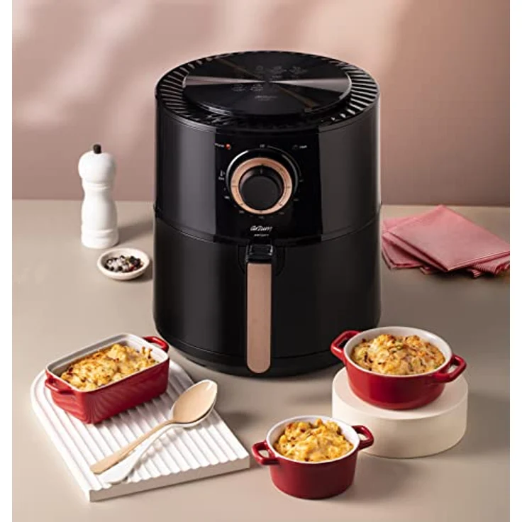 Arzum AR2062-G Airtasty Air Fryer with 4 L capacity, no oil, healthy fry, time and temperature setting, easy clean detachable basket – Bild 3