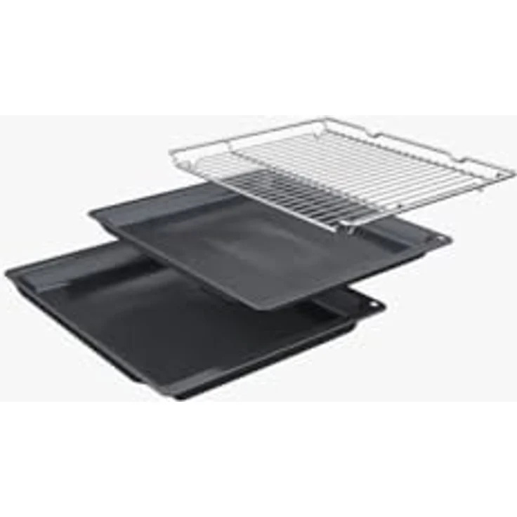 SIEMENS Einbau-Backofen EcoClean HB557GBS3F, iQ500, cookControl10, Multifunktionsofen mit 71 Liter Volumen, 3D-Umluft, und 10 Automatikprogramme, in Edelstahl – Bild 4