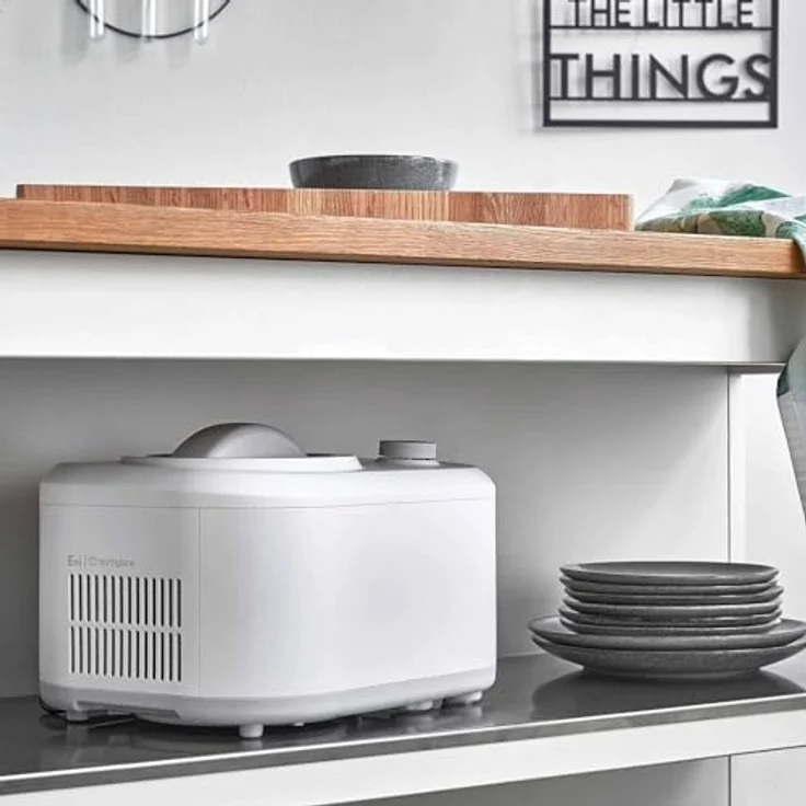 Springlane Eismaschine Eni mit Kompressor, 1 l, 100 W, weiß - Preisvergleich – Bild 6