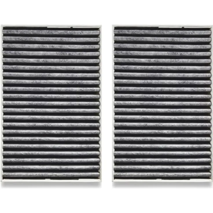 Miele Original Zubehör – Miele Filter für Miele Dunstabzugshauben mit Aktivkohle zur Geruchsneutralisation – Ohne Rahmen – 2er-Set (11793450)